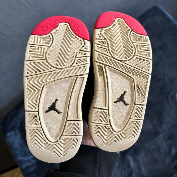 Air Jordan Flight Toddler Shoes US 8C Black Pink Gray Athletic Basketball Sports - Picture 4 of 10